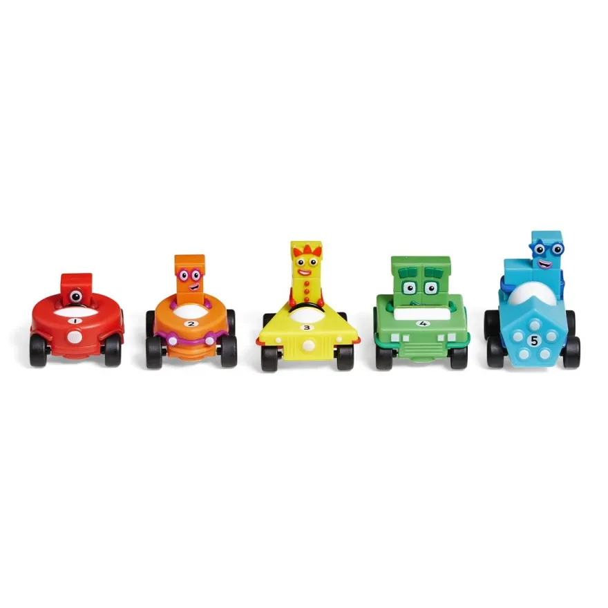 Numberblocks - Fem bra kompisar i sina bilar