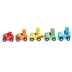 Numberblocks - Fem bra kompisar i sina bilar