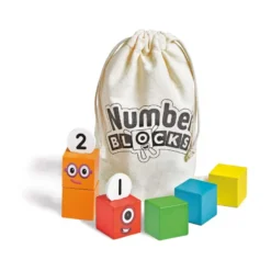 Numberblocks – Fem goda vänner (trä)