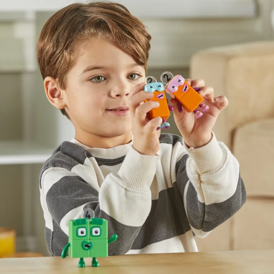 Numberblocks - Fyra och tvillingarna Två och Två