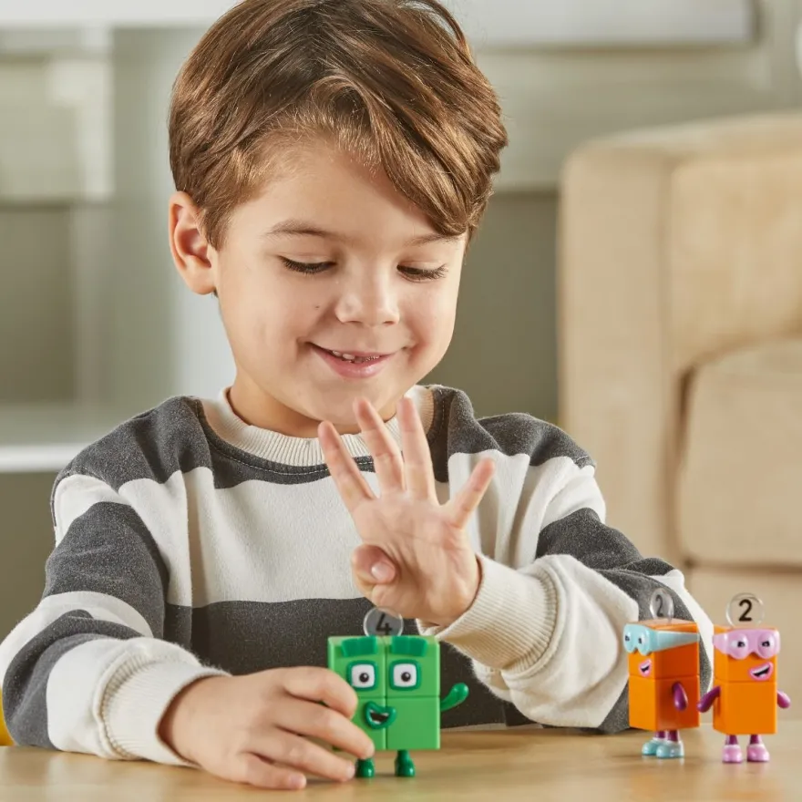 Numberblocks - Fyra och tvillingarna Två och Två