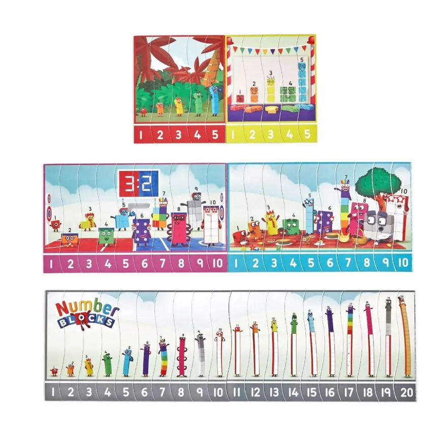 Numberblocks - Hitta rätt ordning