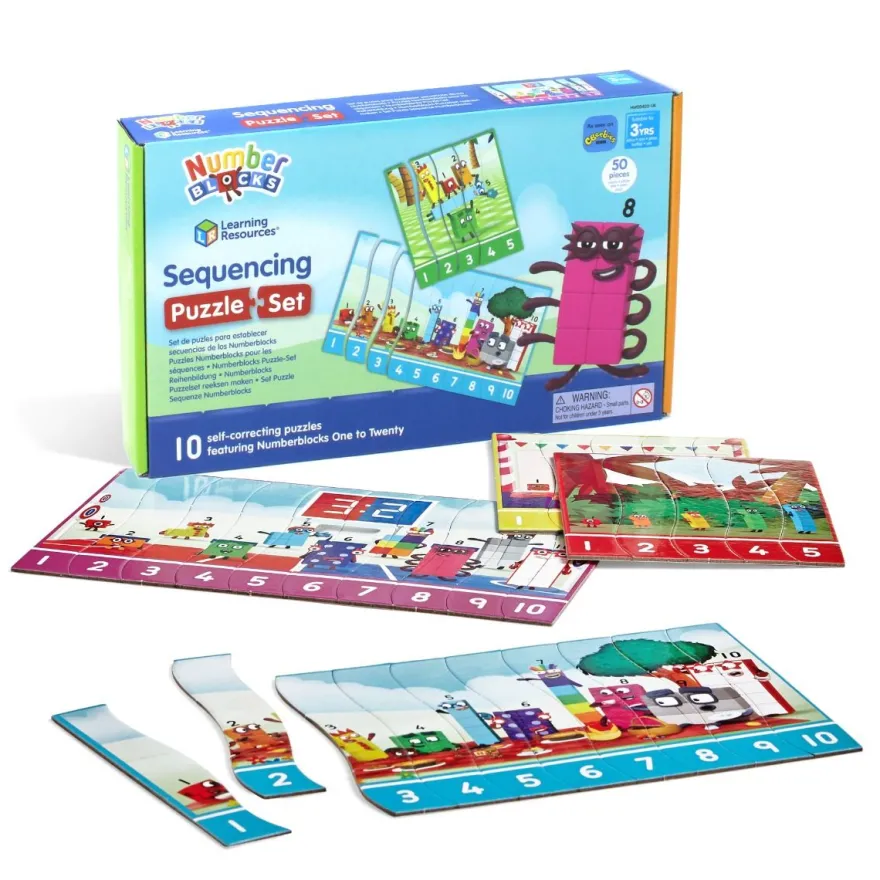 Numberblocks - Hitta rätt ordning