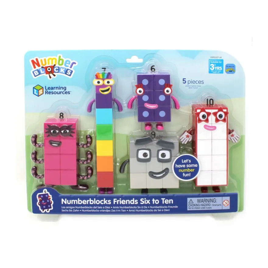 Numberblocks - Kompisarna från 6 till 10