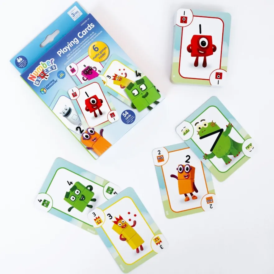 Numberblocks-kortspel