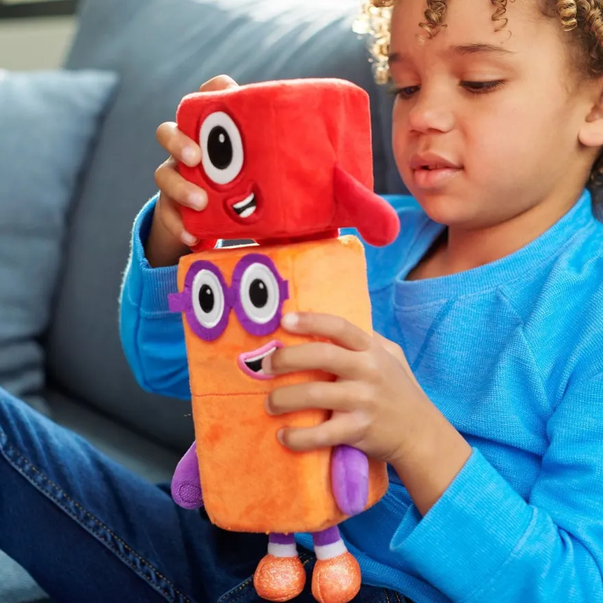 Numberblocks plysch - Ett och två