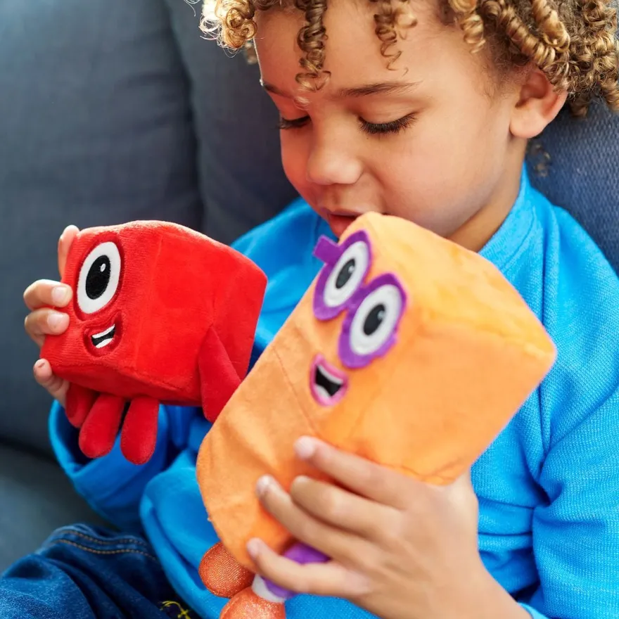 Numberblocks plysch - Ett och två