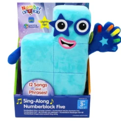 Numberblocks plysch - Fem (Sing-Along)
