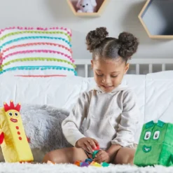 Numberblocks, plysch - Tre och Fyra