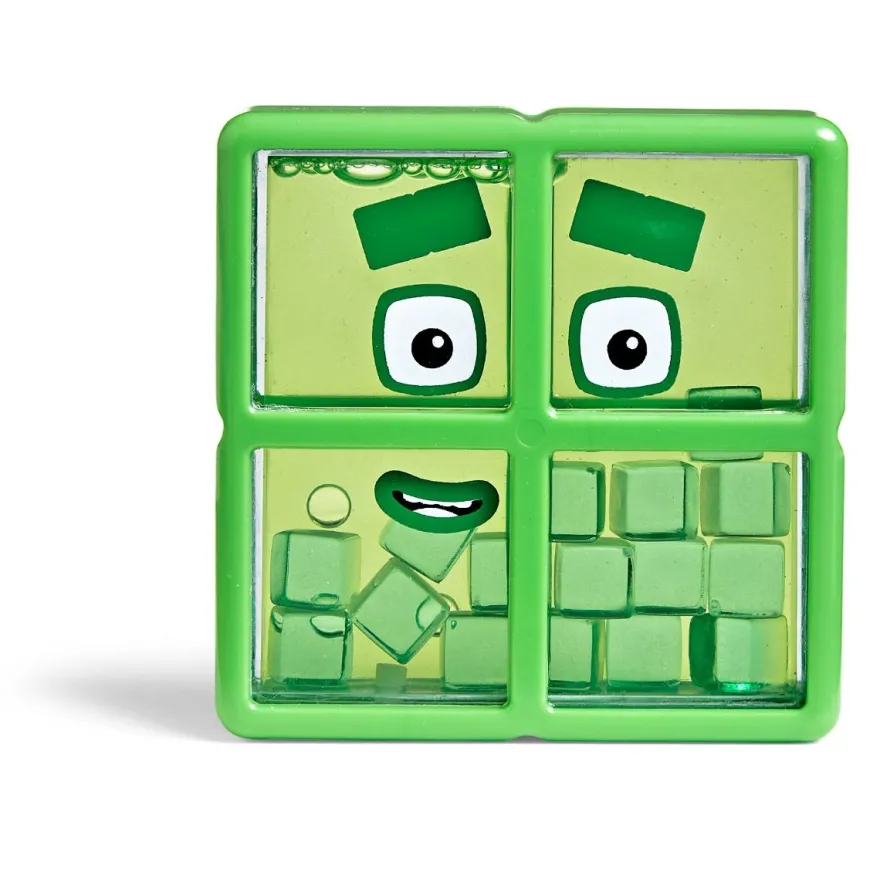 Numberblocks-sensoriska flaskor – Ett till Fem