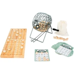 Nummerlotteri med tombola, inkl. 75 kulor