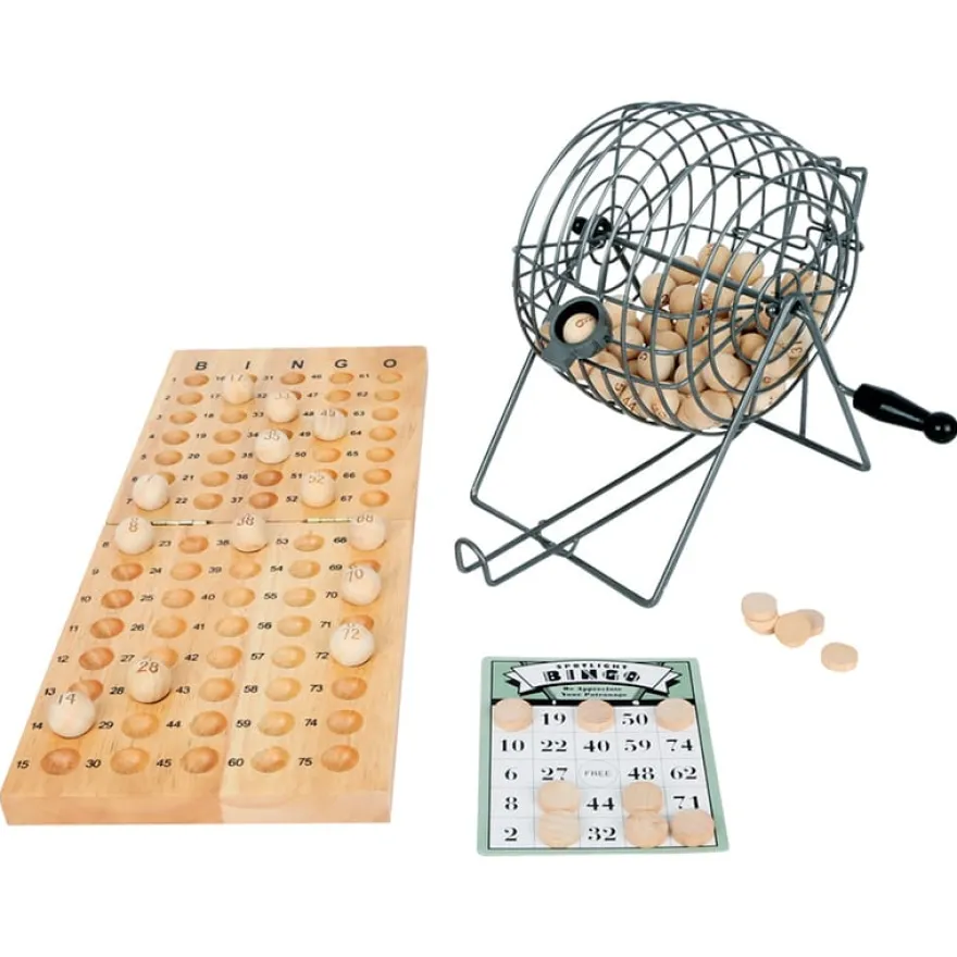 Nummerlotteri med tombola, inkl. 75 kulor