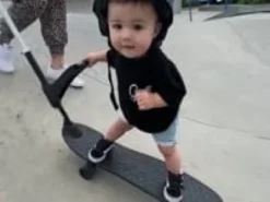 Nybörjar-skateboard - Svart