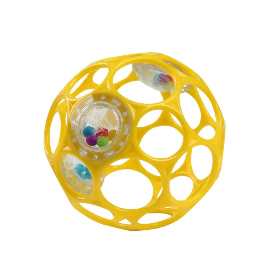 Oball motorikboll och skallra, 10 cm