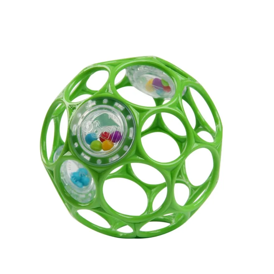 Oball motorikboll och skallra, 10 cm