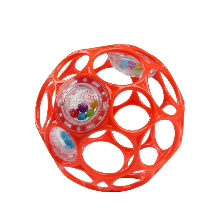 Oball motorikboll och skallra, 10 cm