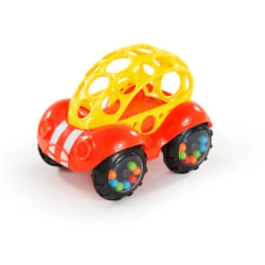 Oball - Rattle & Roll Buggie-bil, Röd