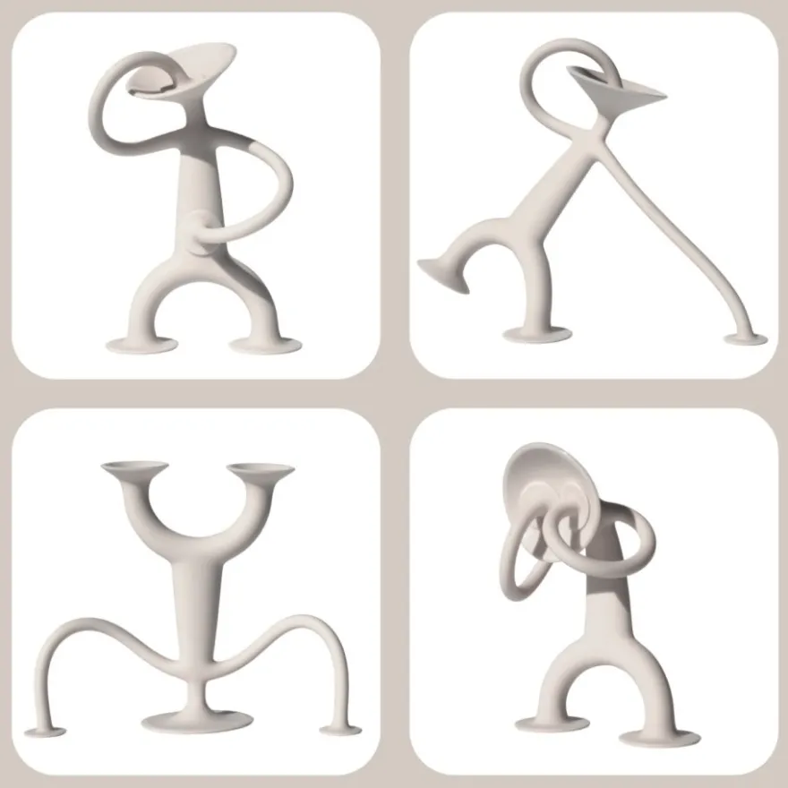 Oogi sugkoppsfigur 13 cm - Flera färger, 1 st.