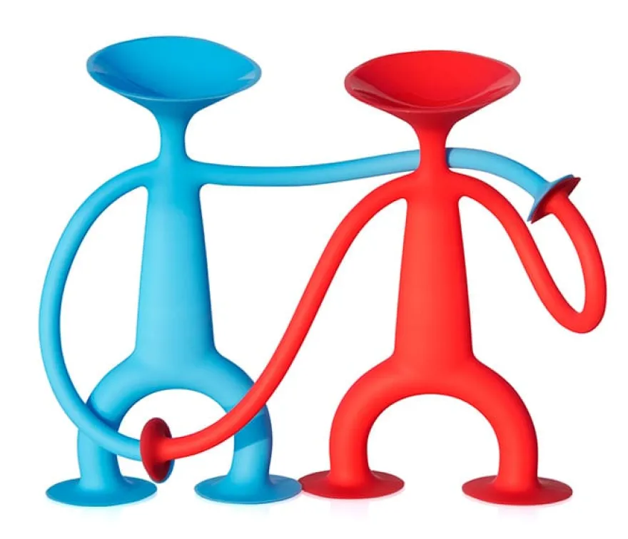 Oogi sugkoppsfigur 13 cm - Flera färger, 1 st.