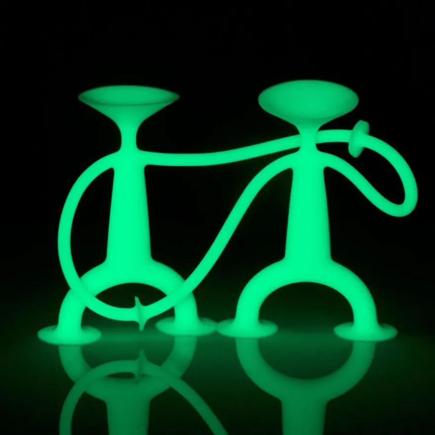 Oogi sugkoppsfigur 13 cm – glow in the dark, 1 st.