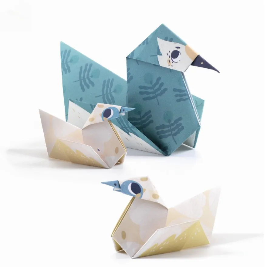 Origami - Djurfamiljer