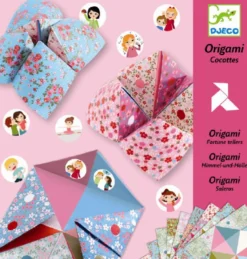 Origami - Loppor i ljusa färger