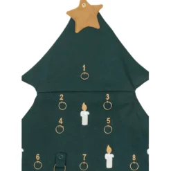 Paketkalender med ringar, 1-24 - Julgran