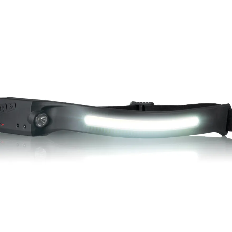 Pannlampa med LED-remsa