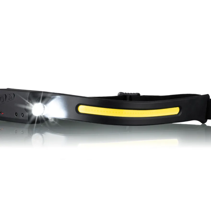 Pannlampa med LED-remsa