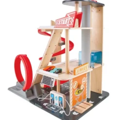 Parkeringshus inkl. stunt-ramp