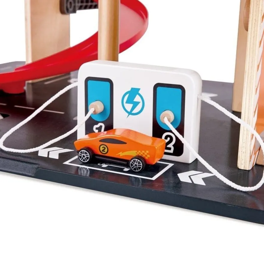 Parkeringshus inkl. stunt-ramp