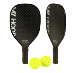 Pickleballset inkl. nät – svart