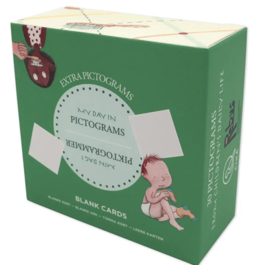 Piktogram-tillbehör - Rita själv-kort, 30 kort