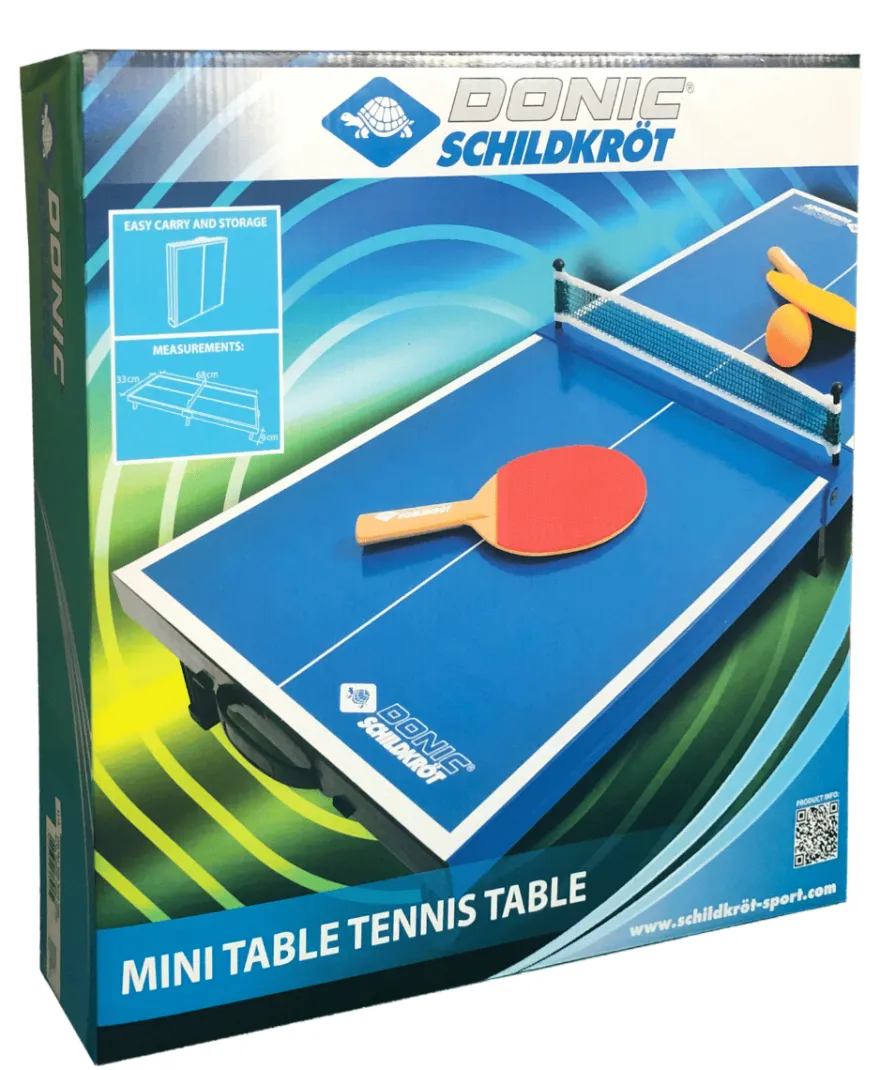Pingisbord Mini, 68 x 33 cm