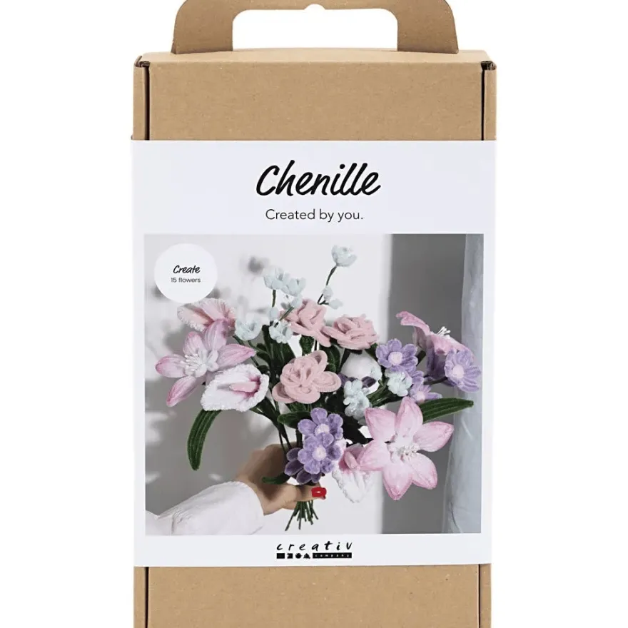 Piprensarblommor - Pastell-buket