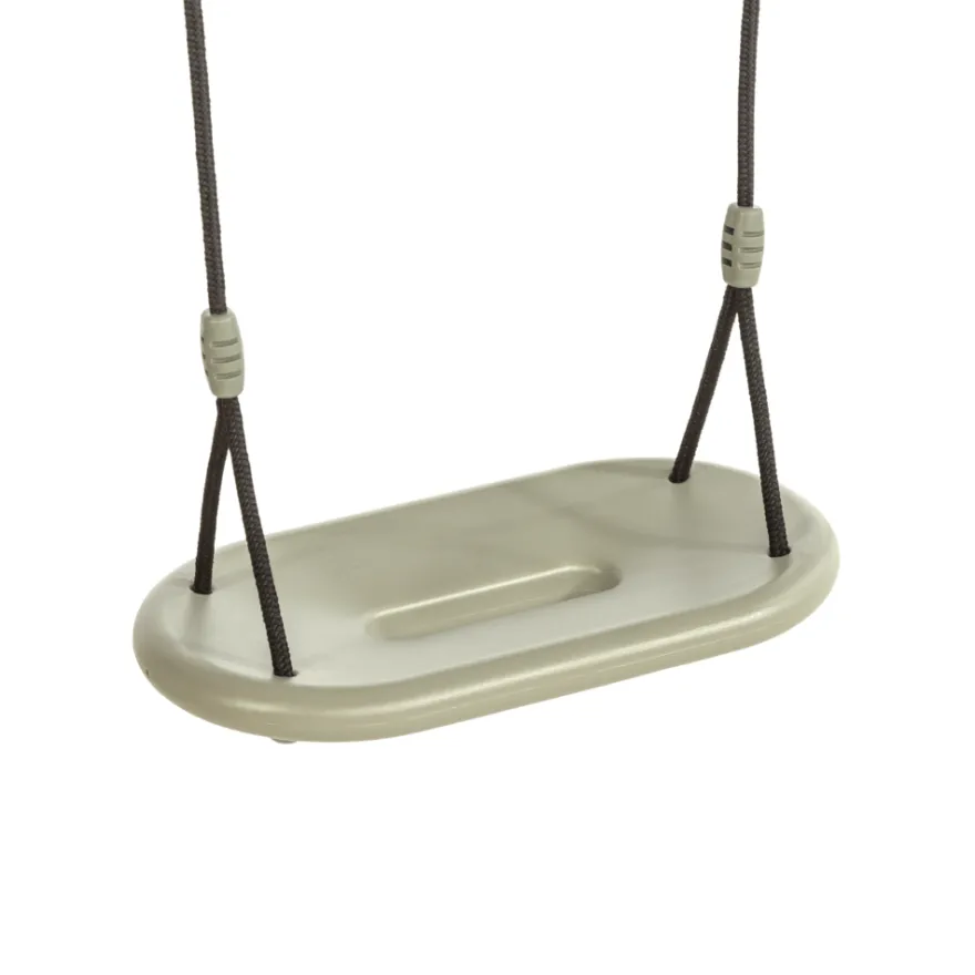 Plastgunga 45 x 24 cm - Salviagrön (svart rep)