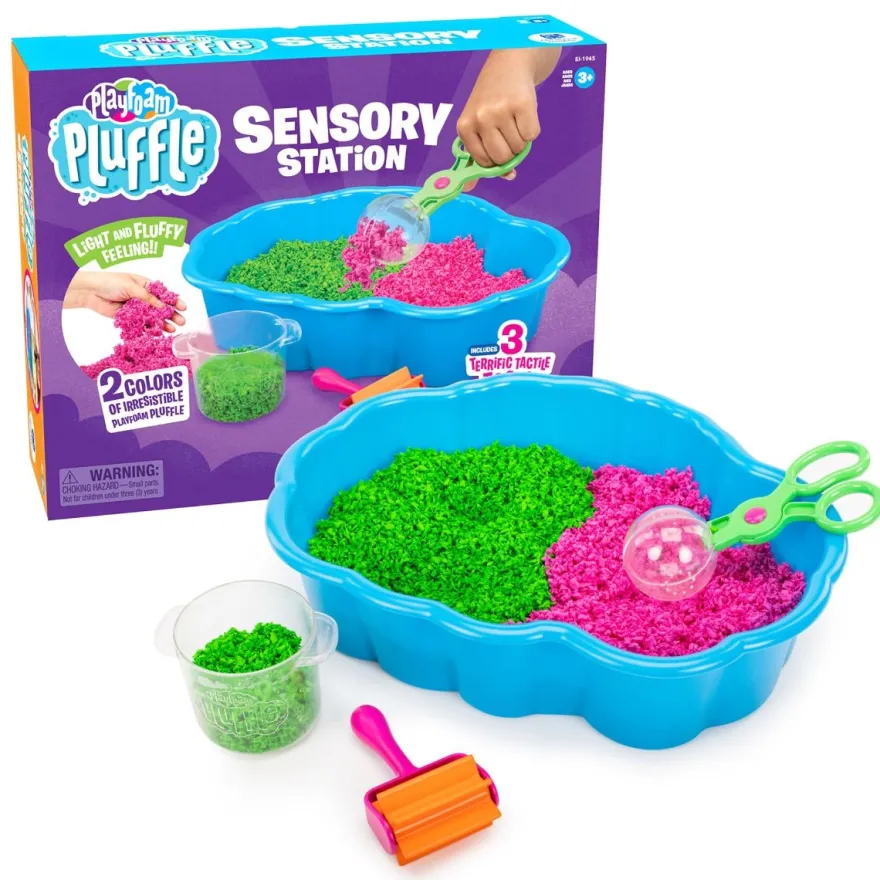Playfoam Pluffle - Sensorisk bricka