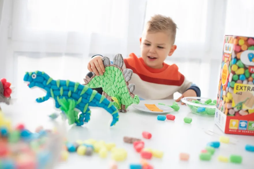 PlayMais Classic Fun To Play - Dinosaurie, 500 st.
