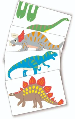 PlayMais Classic Fun To Play - Dinosaurie, 500 st.