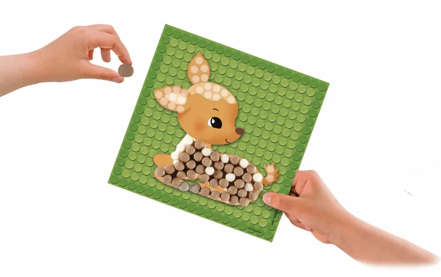 PlayMais Mosaic Little - Skogsdjur, 2.300 st.