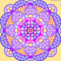 PlayMais Mosaic Trendy - Mandala, 3.000 st.