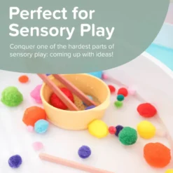 PlayTRAY-aktivitetskort för sensoriska lekar