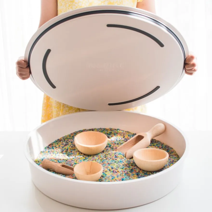 PlayTRAY - sensorisk bricka med lock
