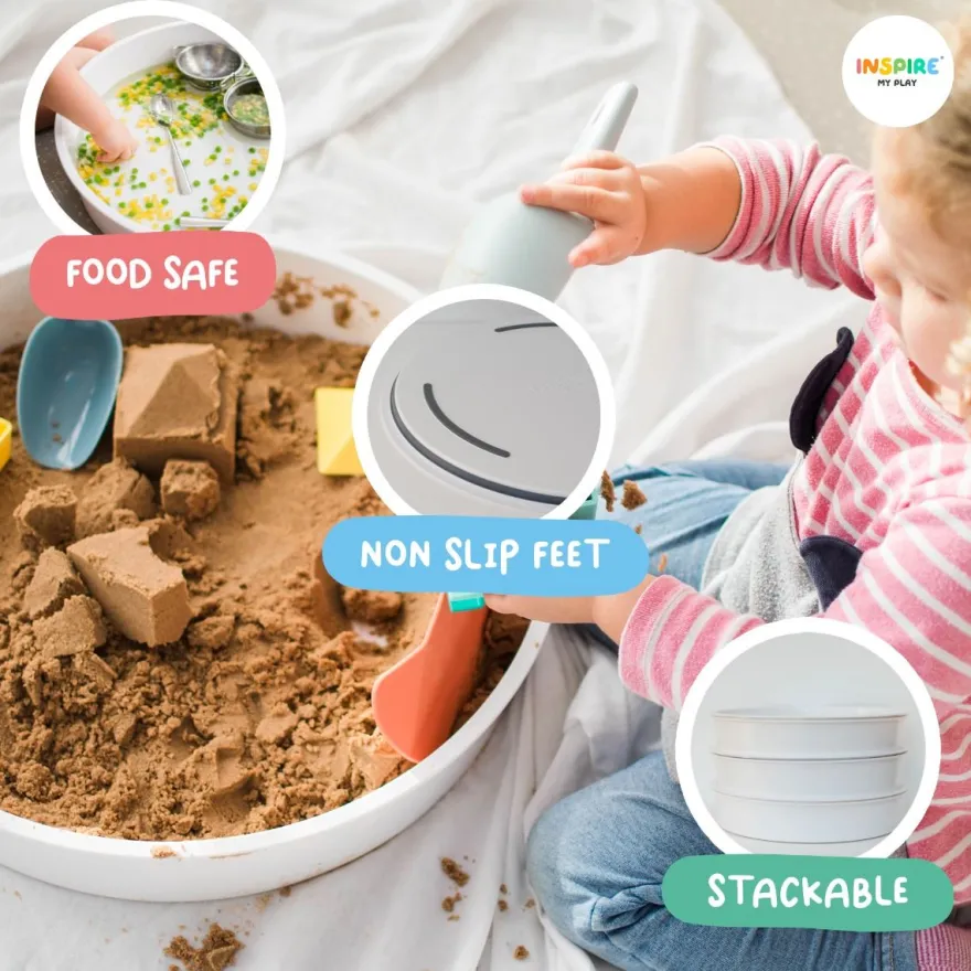 PlayTRAY - sensorisk bricka med lock