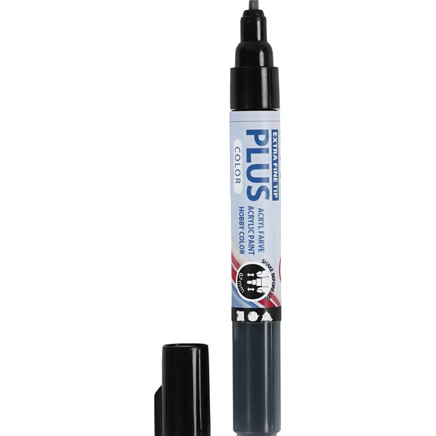 Plus Color-tusch – Svart, 1 st.
