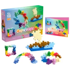 Plus-Plus BIG – Bygg Colorverse, 60 st.