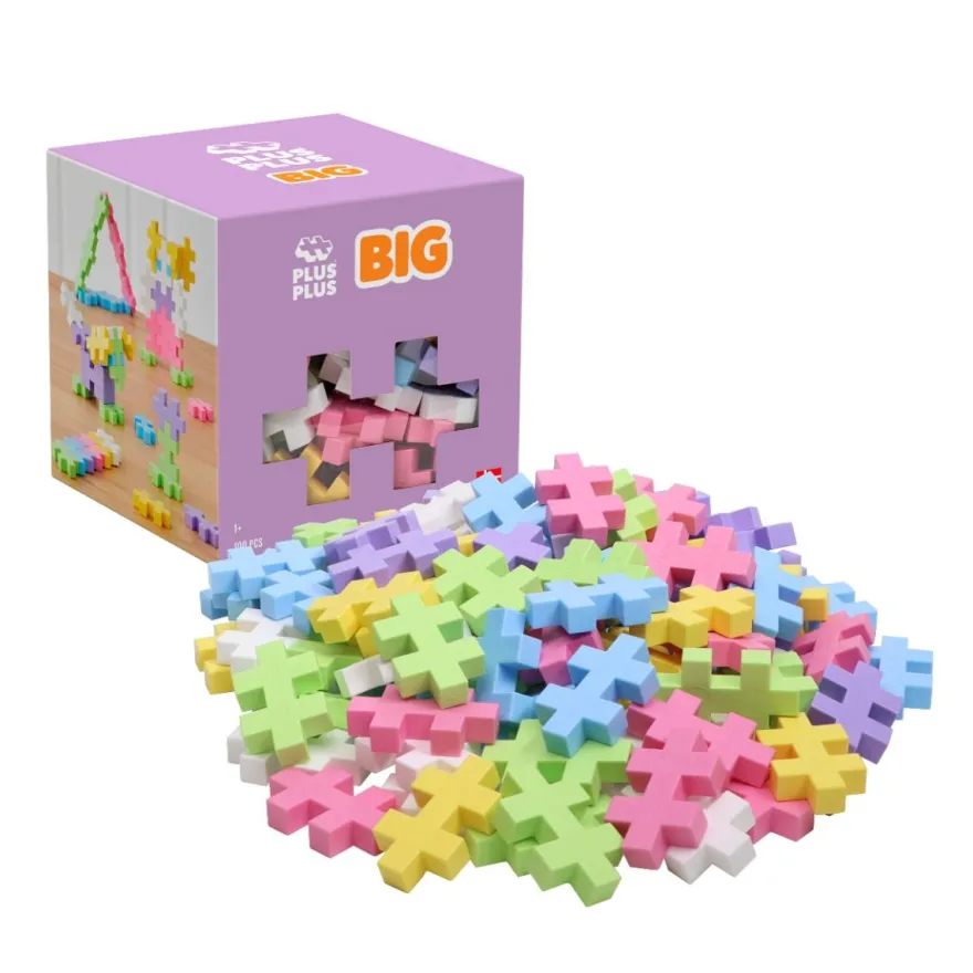 Plus-Plus BIG Pastel, 100 st.