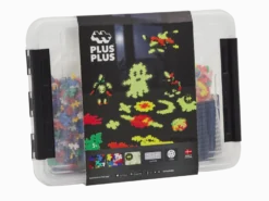 Plus-Plus Glow Mix inkl. låda - 2000 st.