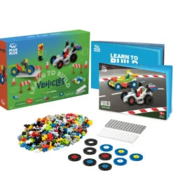 Plus-Plus Go! Bygg fordon, 500 delar