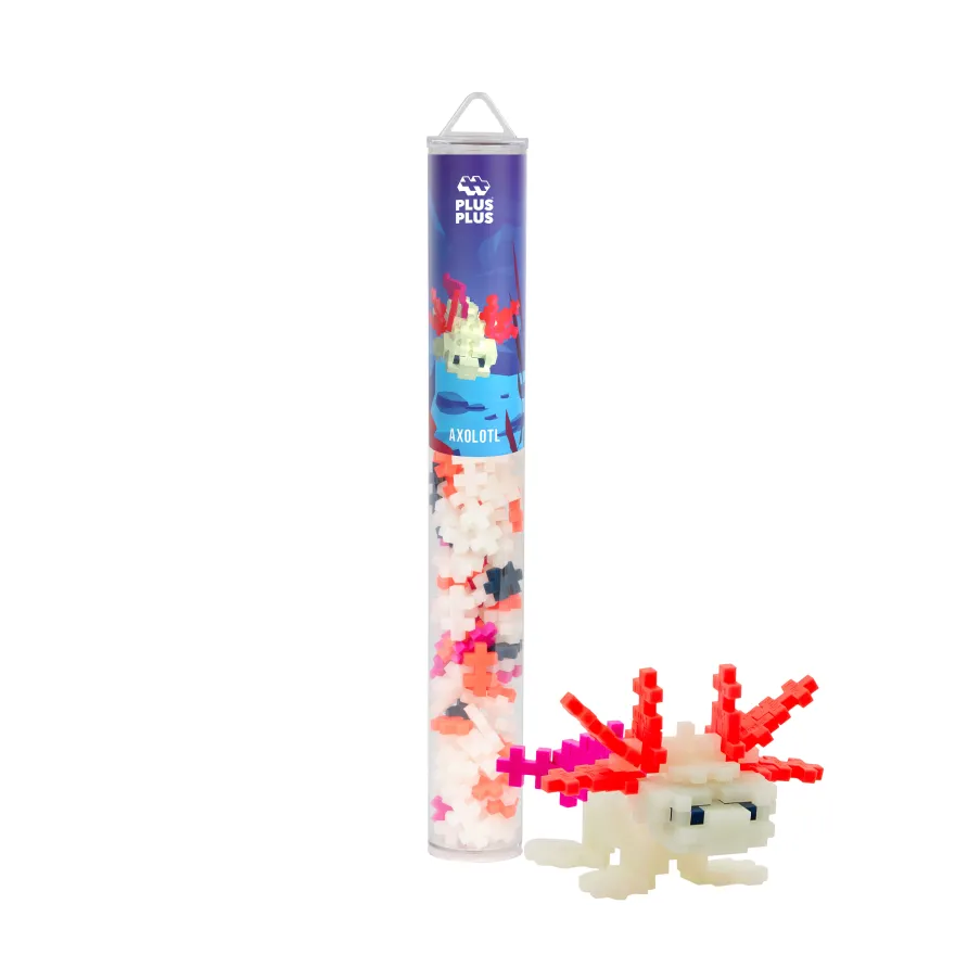 Plus-Plus i rör - Axolotl, 100 st.